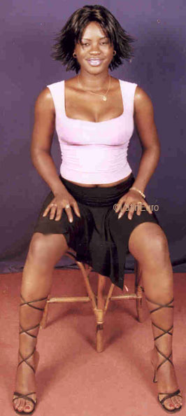 Date this gorgeous Gabon girl Justine from  A9822