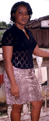 Date this gorgeous Gabon girl Agathta from  A9827