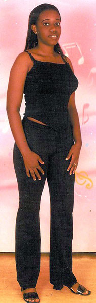 Date this exotic Gabon girl Raidis from  A9845