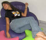 happy Brazil girl  from  B1125