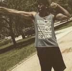 tall United States man Aristo from San Diego US17125