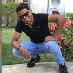 happy Dominican Republic man Robert from Valverde DO36490