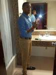 athletic Dominican Republic man Lenny from Santiago DO37314